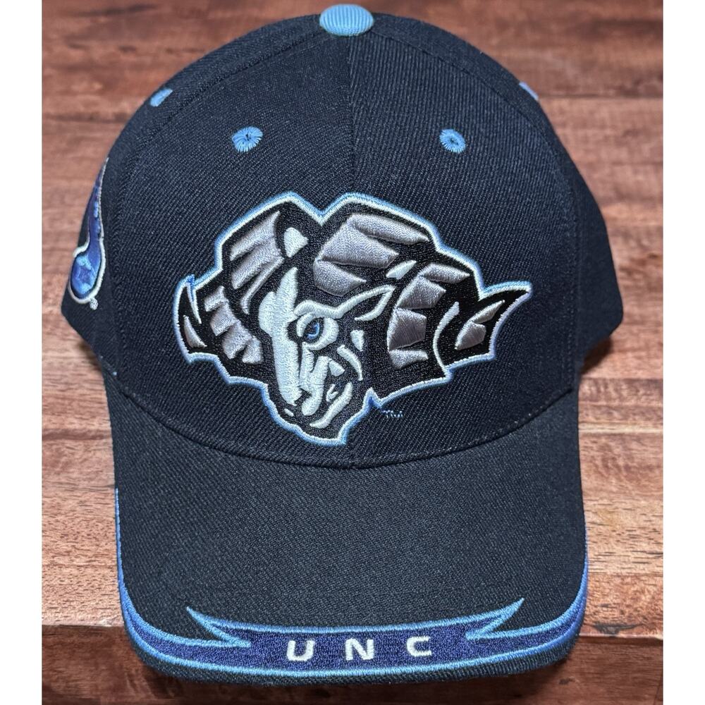 Vintage UNC Tar Heels Big Boy Headgear Strap Back Hat North Carolina